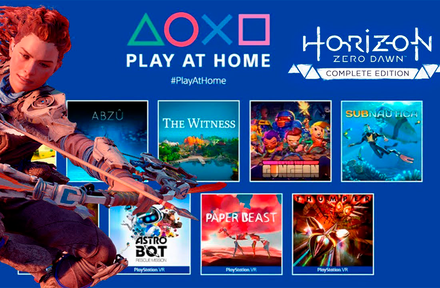 PlayStation: dez jogos estarão gratuitos na 'Play at Home